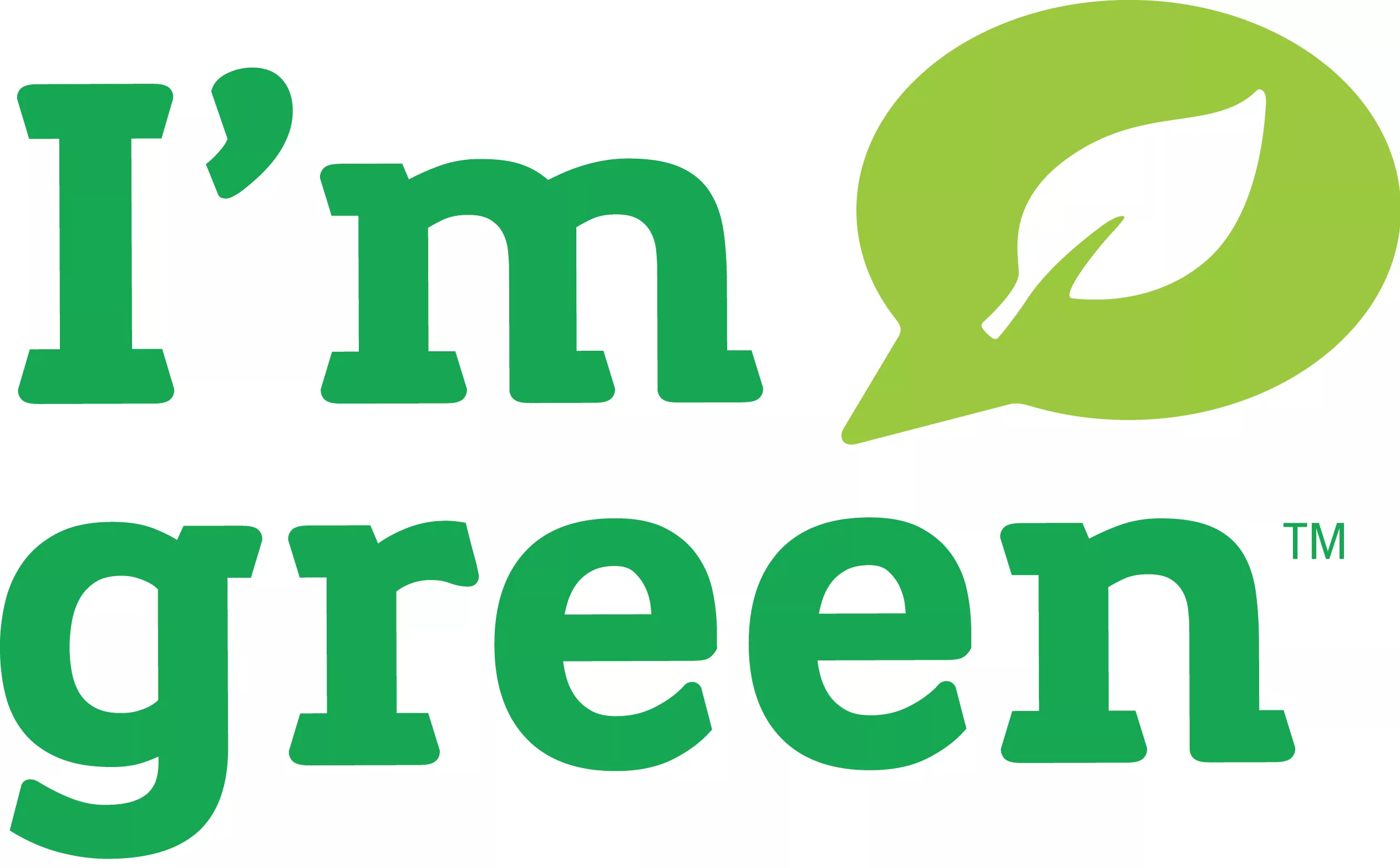 I'm green