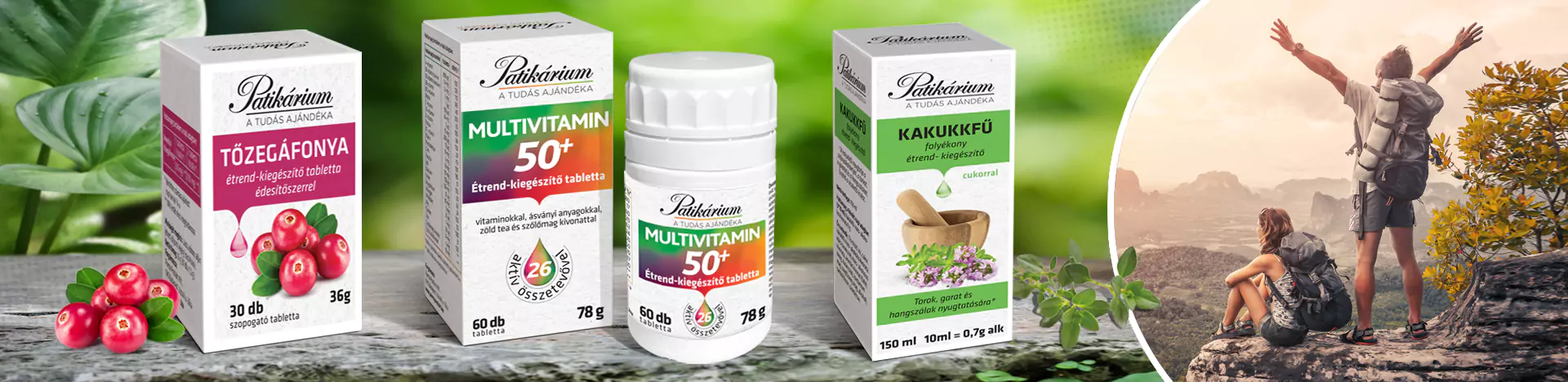 Patikárium étrend-kiegészítők